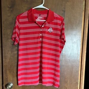 Women’s Nike Golf The Ohio State University Tour Performance Dri-Fit Polo Shirt